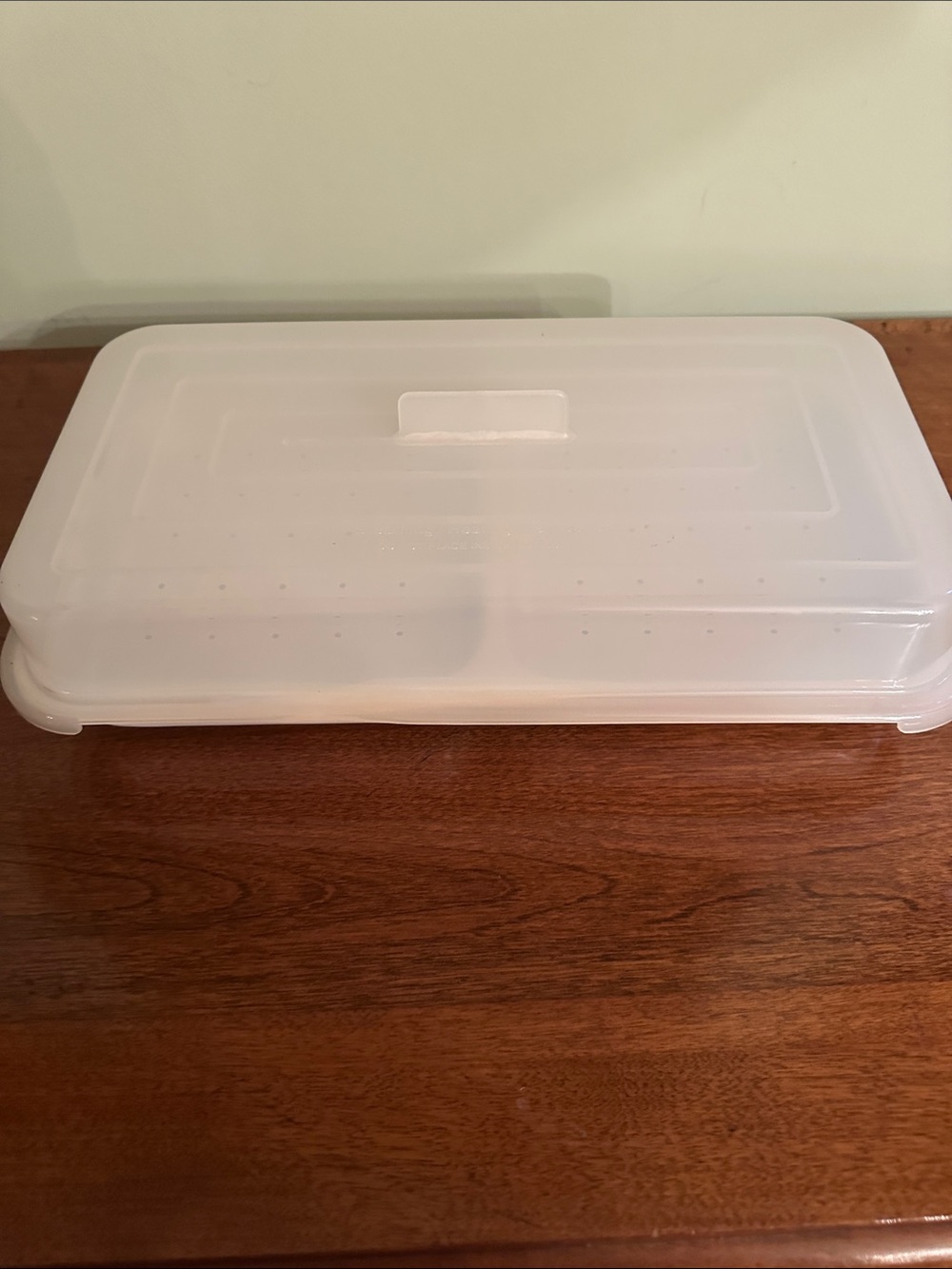 Ronco showtime rotisserie White Dual-Compartment Steamer Tray with Lid - Picture 4 of 4